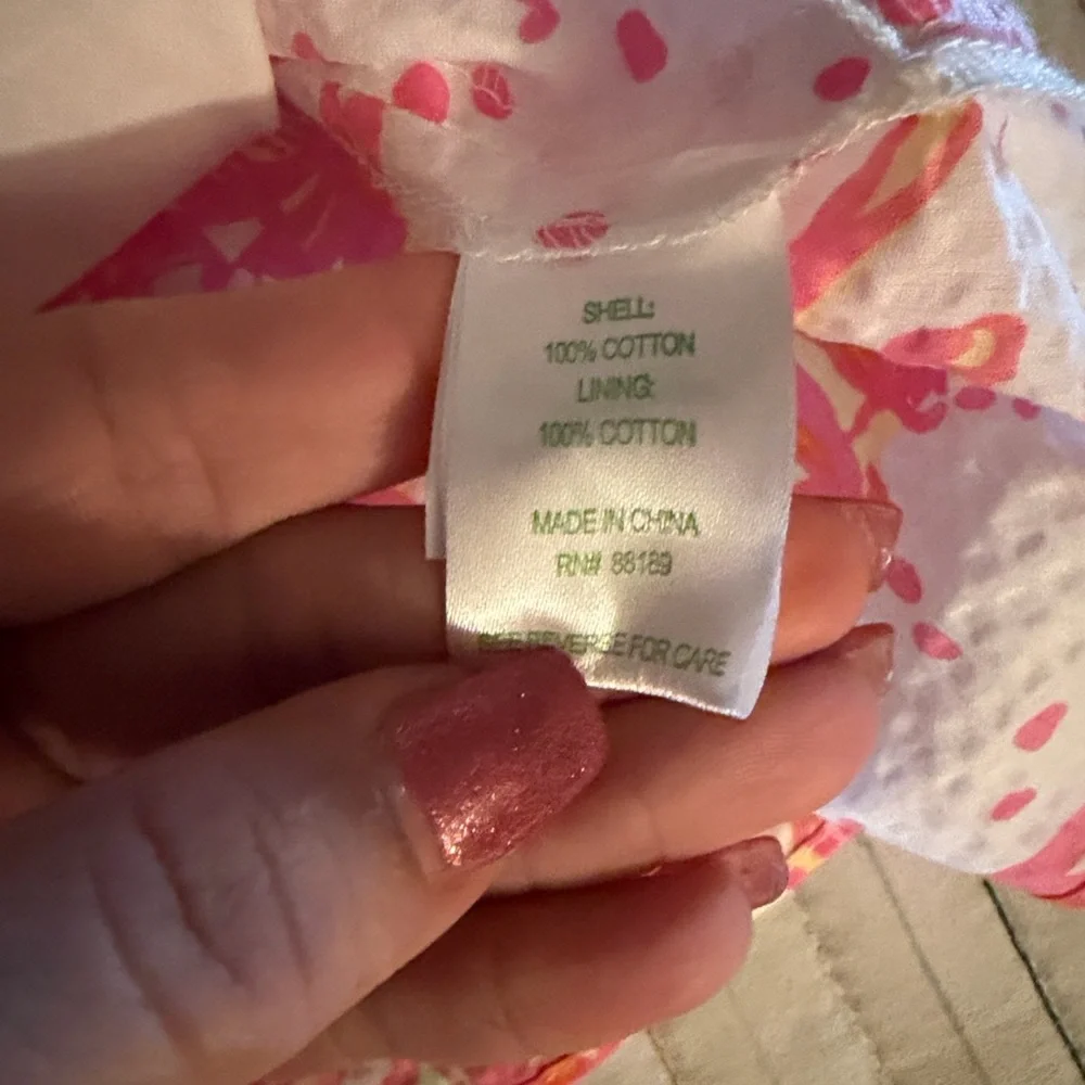 Lilly Pulitzer Elinor Tiered Dress in CONCHED OUT* Print - Picture 7 of 13